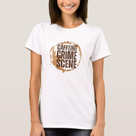 Rolig kaffestänk för kaffeförälskare Citat T Shirt