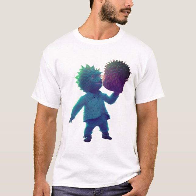 Rolig Kaktus T-Shirt  (Framsida)
