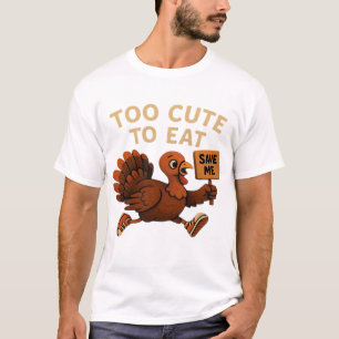 Rolig Kalkonflykt Överstor T-Shirt.png T Shirt