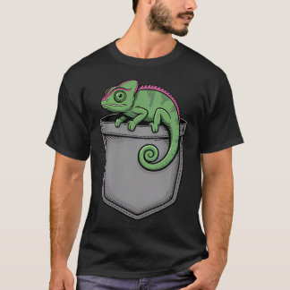 Rolig Kameleont Konst För Kameleont T Shirt