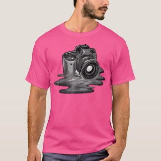 Rolig kameragåva för fotografer män kvinnor fotogr t shirt