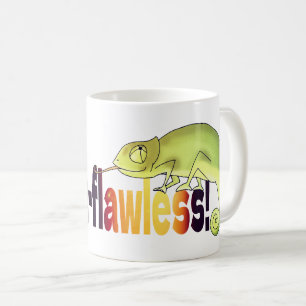Rolig Kamouflage-fläckfri Kameleont Punsj Kaffemugg