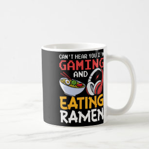 Rolig Kan Inte Höra Dig Jag Spelar Spel Och Äter R Kaffemugg