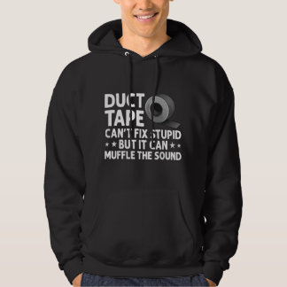 Rolig Kanaltejppresent För Män Kvinnor Kanaltejpäl Hoodie