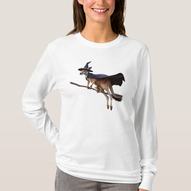 Rolig kängruhäxa t shirt (Framsida)