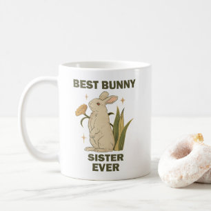 Rolig Kanin, Bästa Kanin Syskon Någonsin, Kanin Äl Kaffemugg