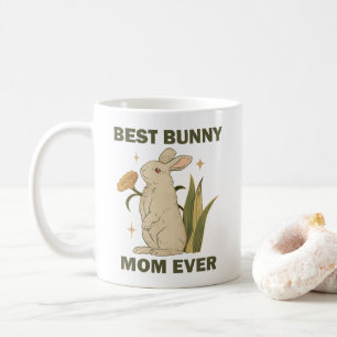 Rolig kanin, Bästa kaninmamma någonsin, Kaninälska Kaffemugg