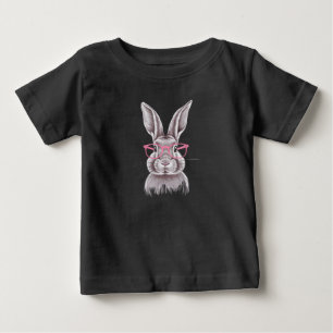 Rolig Kanin Söt Familj Presenter Påsk T Shirt