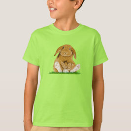 Rolig kanin t shirt