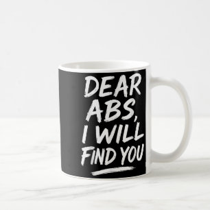 Rolig Kära Buken Citat Fitness Fantaster Och Träni Kaffemugg