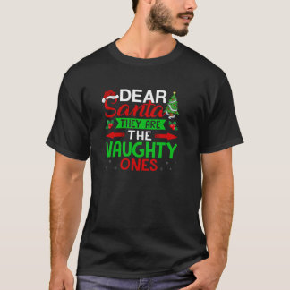 Rolig Kära Tomte De Är De Stygga Familjen T Shirt