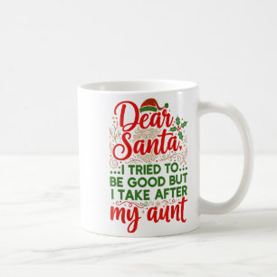 Rolig Kära Tomte Jag Försökte Vara Snäll Men Jag T Kaffemugg