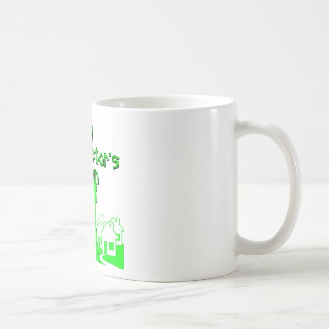 Rolig Kärnkraft Kaffemugg (Höger)