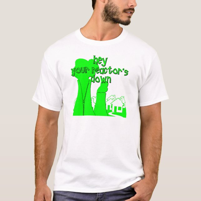 Rolig Kärnkraft T Shirt (Framsida)