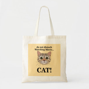 Rolig Katt Ansikte Tygkasse