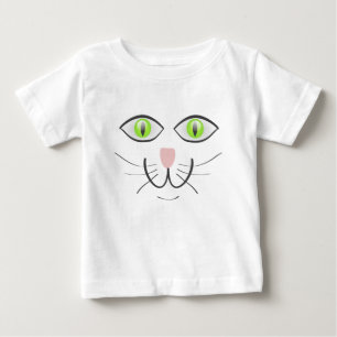 Rolig katt ansikts serie-29034 t shirt