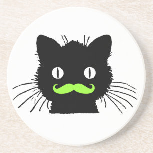 ROLIG KATT FÖR SVART FÖR VINTAGE FÖR UNDERLÄGG