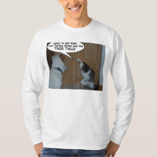 Rolig katt/hund t-shirt