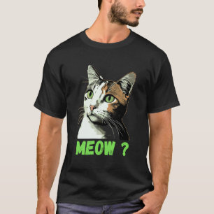 Rolig katt jamar t-shirt för kattälskare och husdj