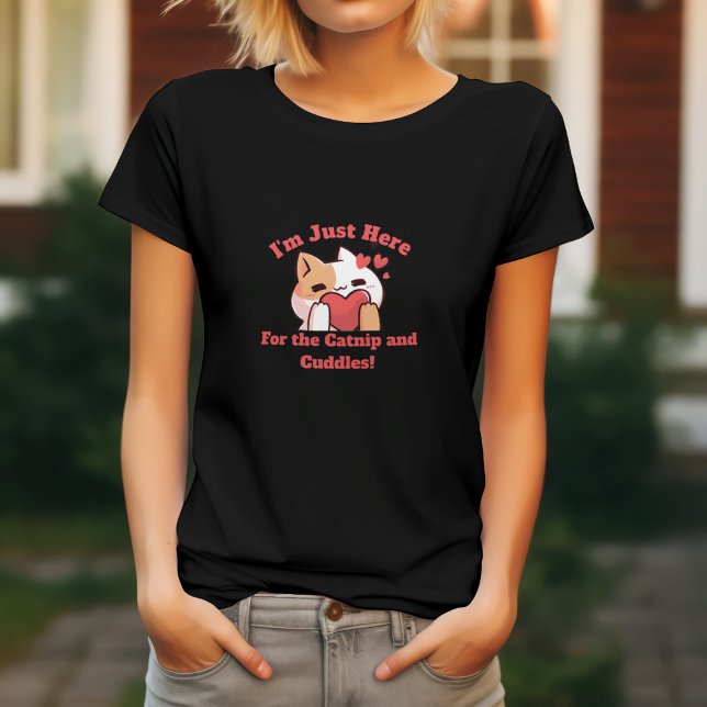 Rolig Katt Kattsnurr & Kramar T Shirt (Skapare uppladdad)