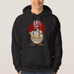 Rolig Katt Kawaii Kläder Anime Merch Japansk Rame Hoodie