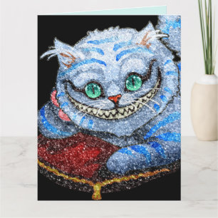 ROlig KATT LEENDE FÖDELSEDAG STOR KORT KORT