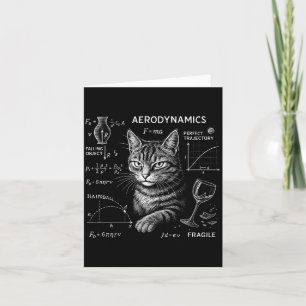 Rolig Katt Matematik Fysik Ekvationer Vetenskap Hu Kort