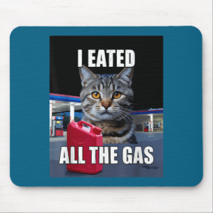 Rolig katt meme jag åt ville ha all gas rolig jag musmatta