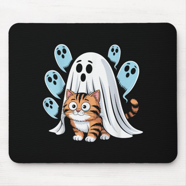 Rolig Katt Meme Snygg Halloween Katt  Musmatta (Framsidan)