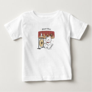 Rolig katt, musik och vänner t shirt