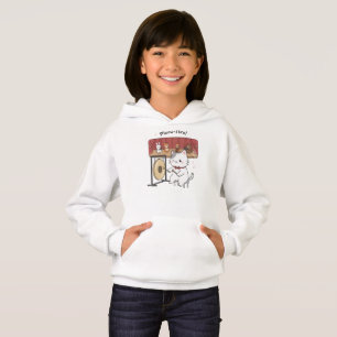 Rolig Katt, Musik och Vänner Unisex Barn T Shirt