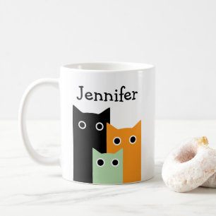 Rolig Katt, Personlig Kaffemugg