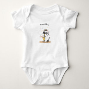 Rolig katt saxofonspelare Jazz T Shirt