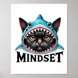 Rolig Katt, Sinnesstämning Motiverande Mening, Haj Poster
