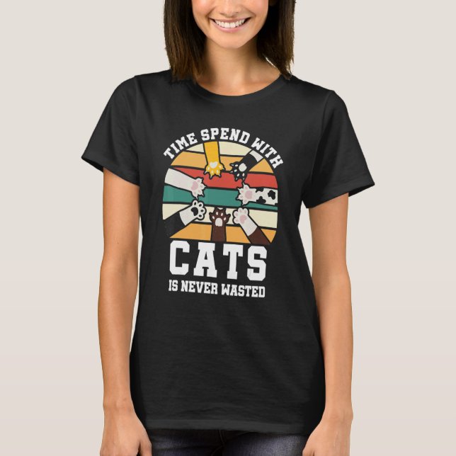 rolig katt som säger t shirt (Framsida)