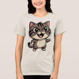 Rolig Katt - T Shirt