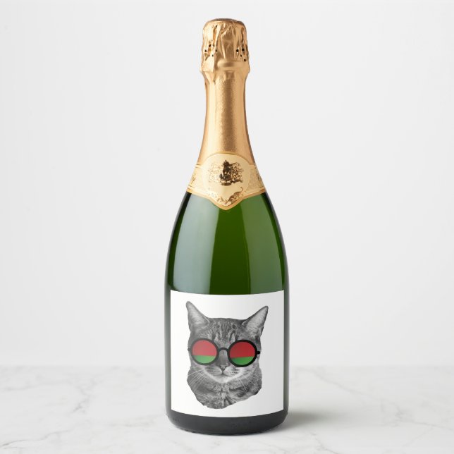Rolig katt T-shirt - Vitryssland (Framsida)
