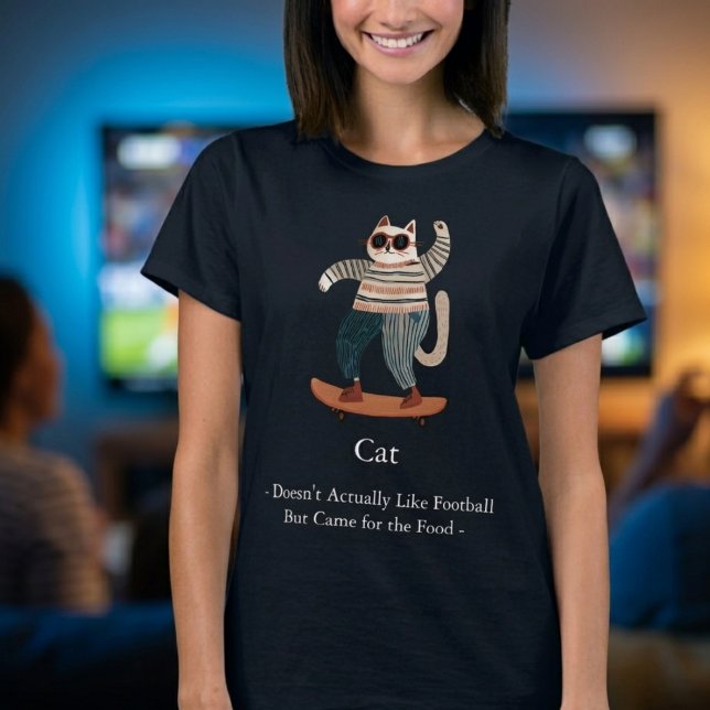 Rolig katt-tröja t shirt (Skapare uppladdad)