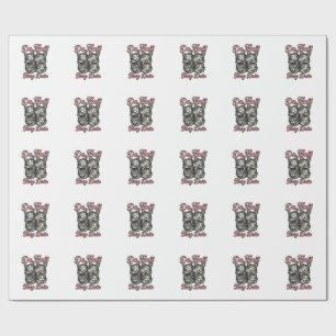 Rolig Katt Vintage Gravyr Da Fluff They Doin Des Presentpapper