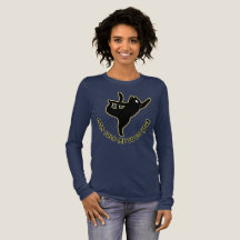 Rolig katt yogat-shirt design