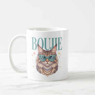Rolig Kattälskare Kaffemugg