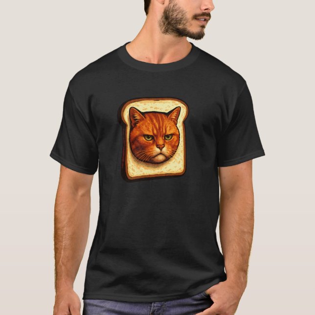 Rolig Kattavel Meme T Shirt (Framsida)