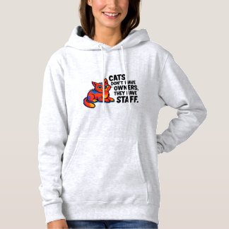 Rolig kattcitat Hoodie T Shirt