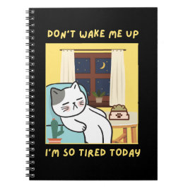 rolig kattdesign för barn- trendig design för skoj anteckningsbok