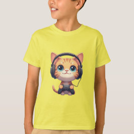 Rolig kattgamer – Present till kattälskare & gamer T Shirt
