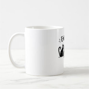Rolig kattgrupp Söt kattdesign Kaffemugg