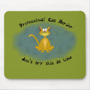 Rolig kattHerder Mousepad Musmatta
