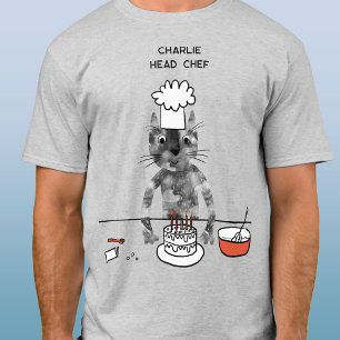 Rolig kattkock Personlig kock Kockar T Shirt