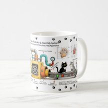 Rolig Kattmonteringsmaskin Mugg