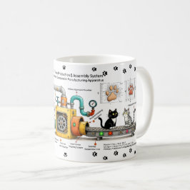 Rolig Kattmonteringsmaskin Mugg